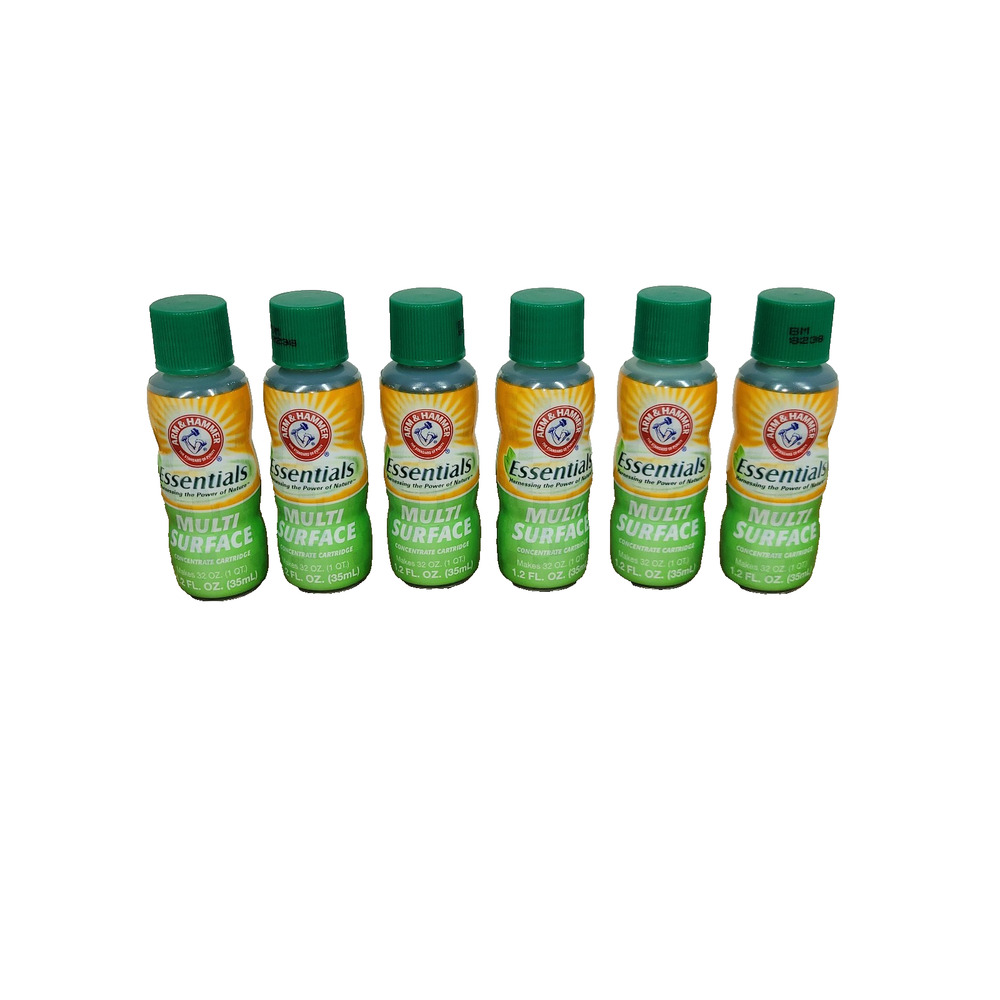 Arm & Hammer Essentials Multi-Surface Cleaner Refill Concentrate Lot of 6 New